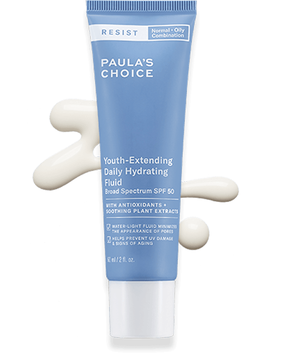 抗老化清爽無油防曬液
SPF50